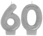 SPARKLING CELEBRATION NUMERAL CANDLES 60TH
