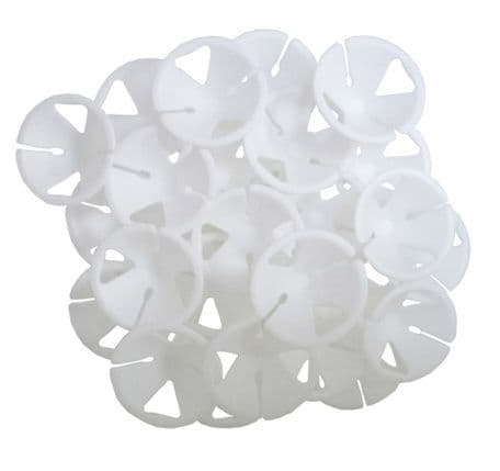 Balloon Sticks White 600 x 5mm Bag 100