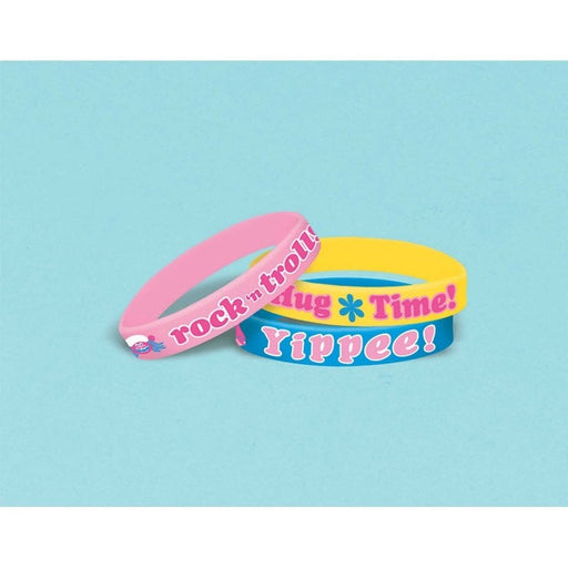 Trolls-Rubber-Bracelet-Favors-Pack-of-6--Amscan-DS-397978-31