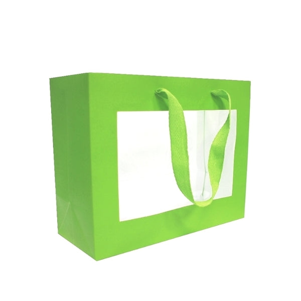 Gift Bags With Clear Window & Handle