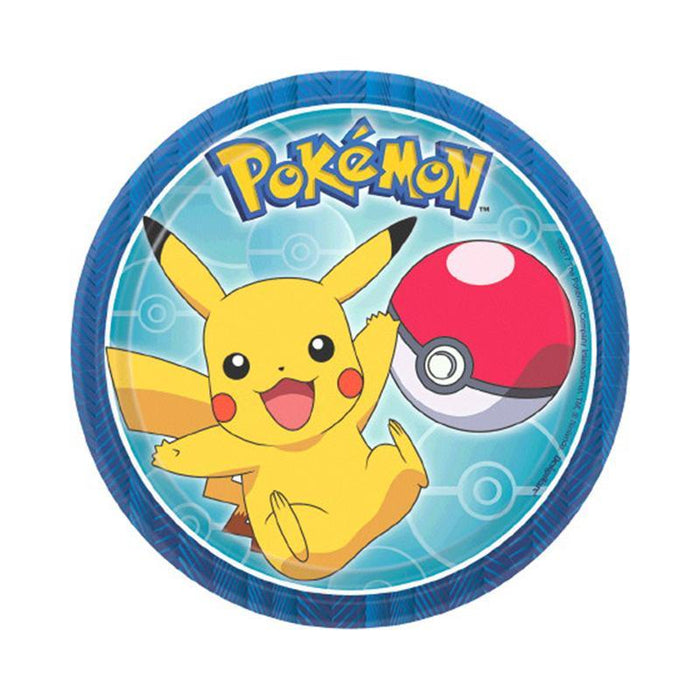 Pokémon Birthday Small Dessert Paper Plates