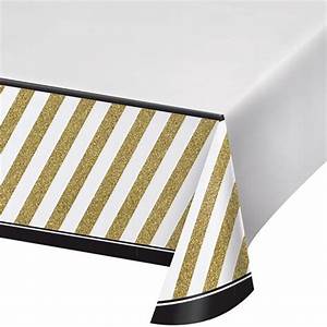 black $gold table cover