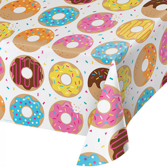 Donut Time Birthday Table Cover
