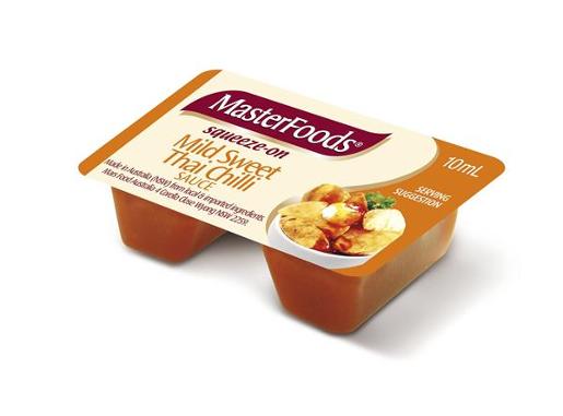 Masterfoods Squeezy Sauce Portions Pack of 100's