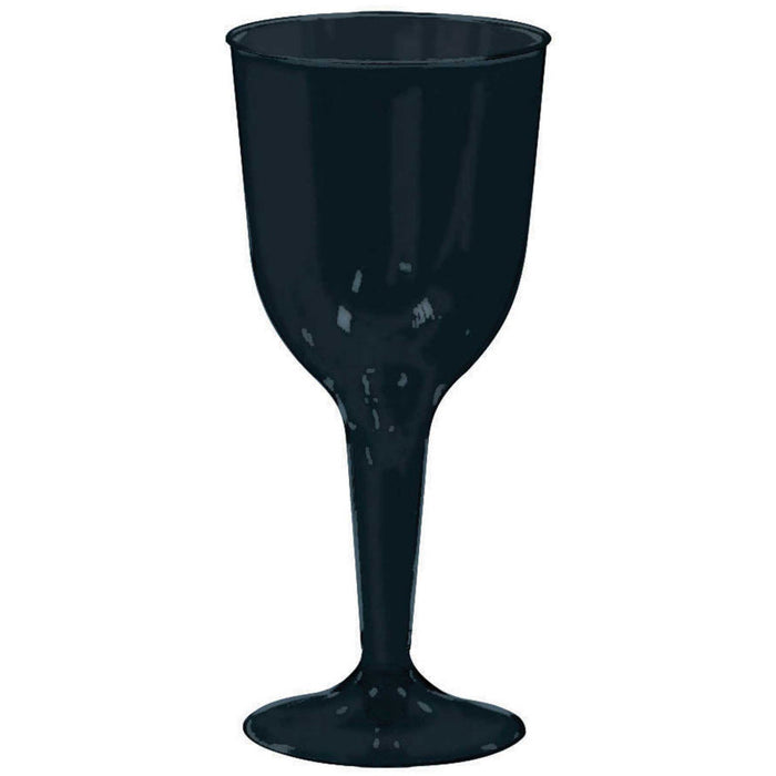 Black Wine Cocktail Glass