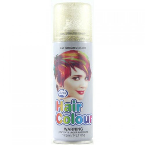 Fluro Glitter Gold Hair Colour