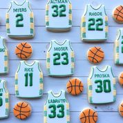 Basketball or AFL Premium Tin Jersey Cookie Cutter