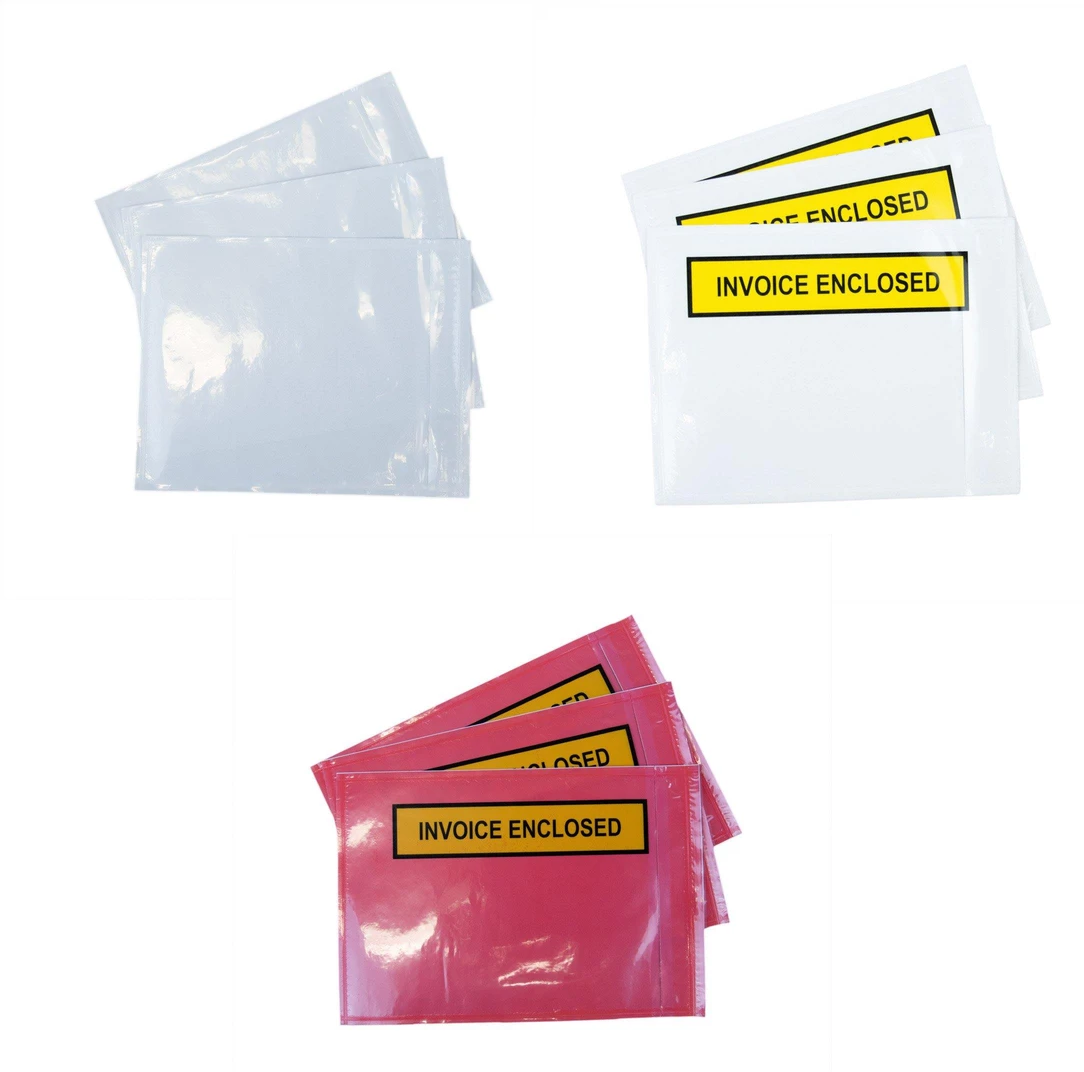 Packing Envelopes Invoice Enclosed, Packing Slip & Document Enclosed ...