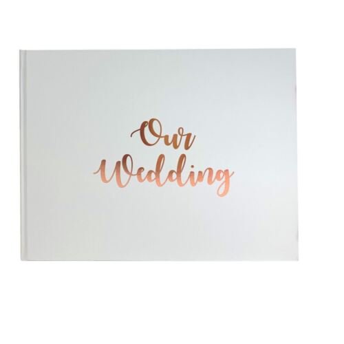 Guestbook Our Wedding Engagement 18th 21st Birthday Party Guest Book Keepsake